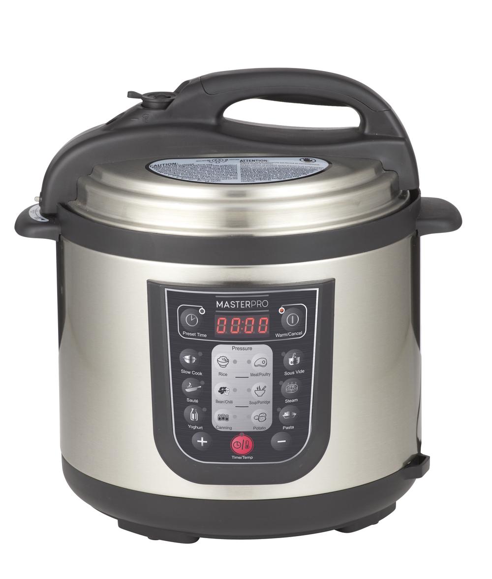 MasterPro 12-in-1 Multi Cooker (Stainless Steel/Black) - 6L | Buy ...