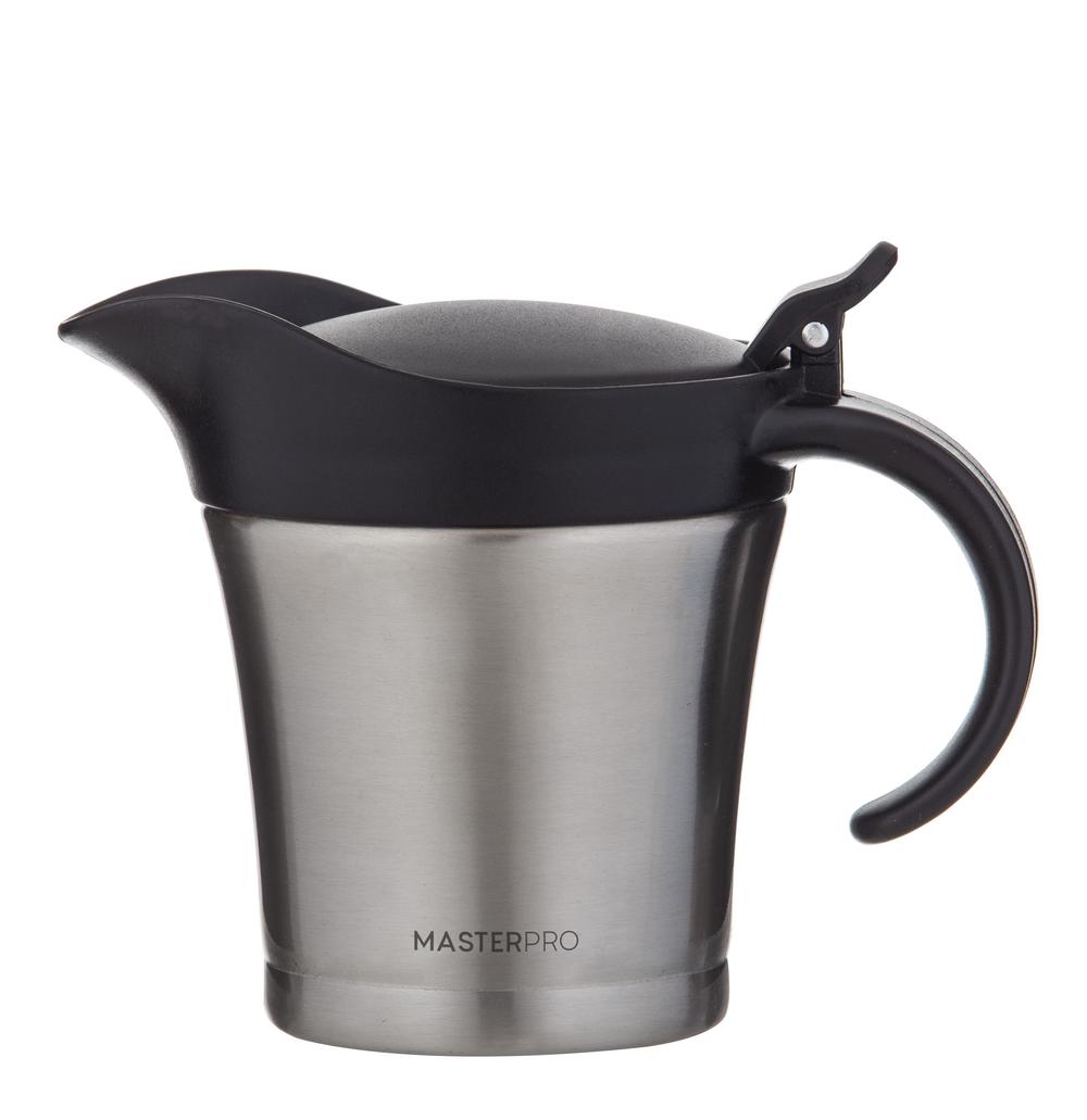 MasterPro Deluxe Double Walled Thermal Jug (Stainless Steel/Black