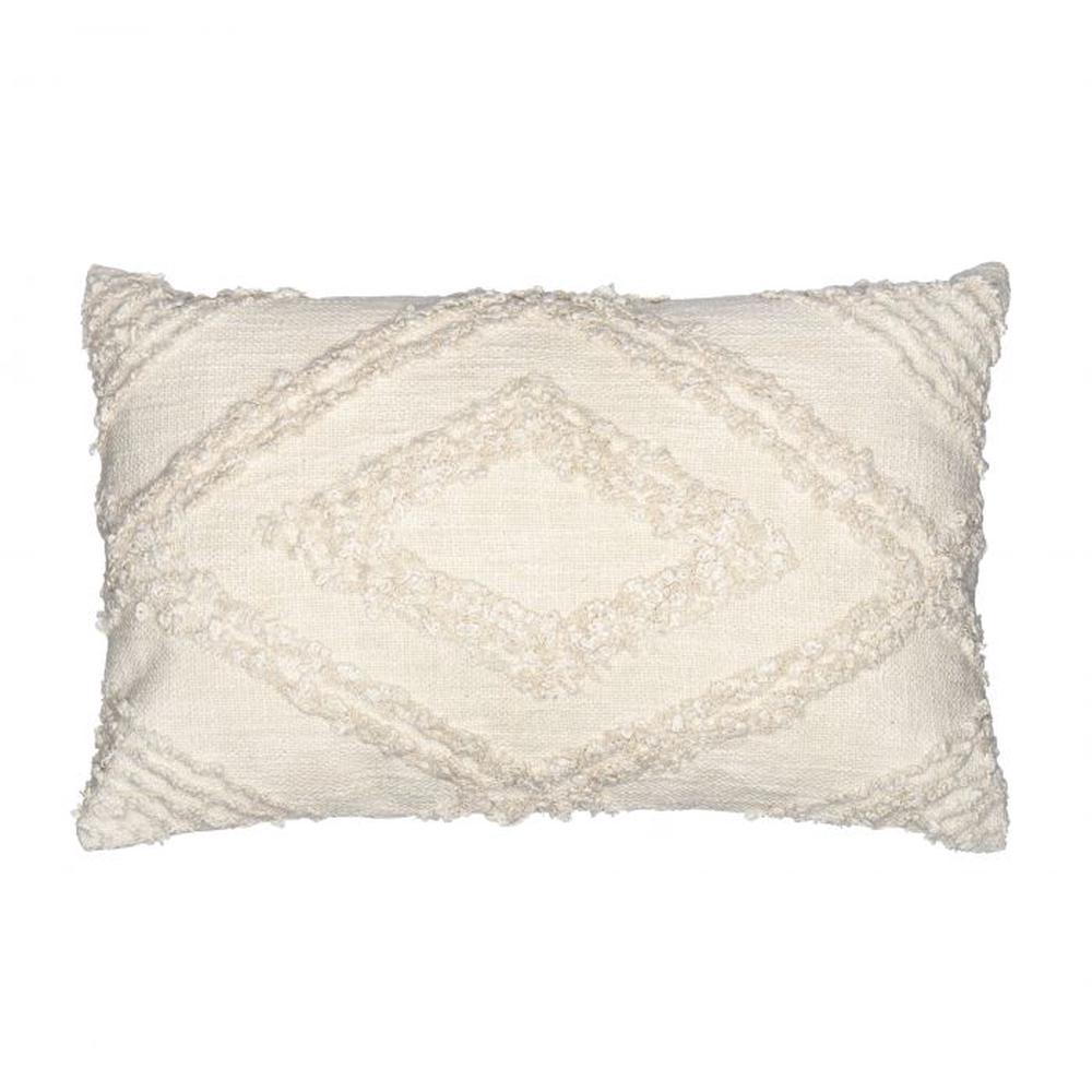 Amalfi Eve Cushion (Off White) - 60x10x40cm | Buy online at The Nile