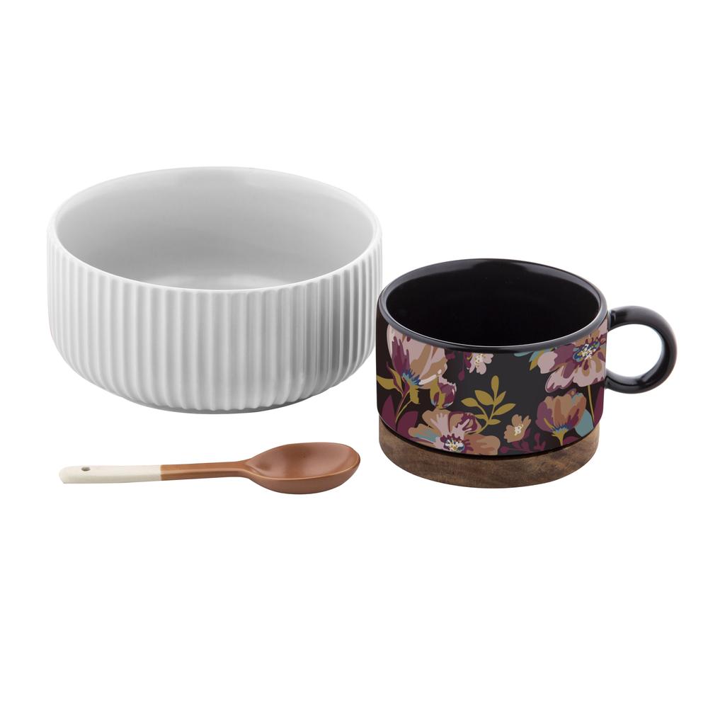 Amalfi Jardin Breakfast Set, 3 Piece | Buy online at The Nile