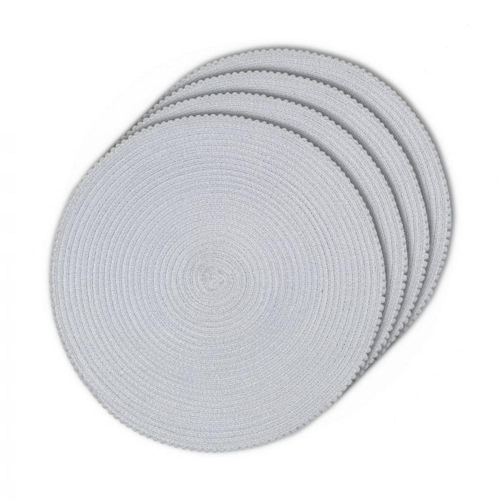 Amalfi Ava Placemat, Set of 4 (Blue) 35x35x0.3cm Buy online at The Nile