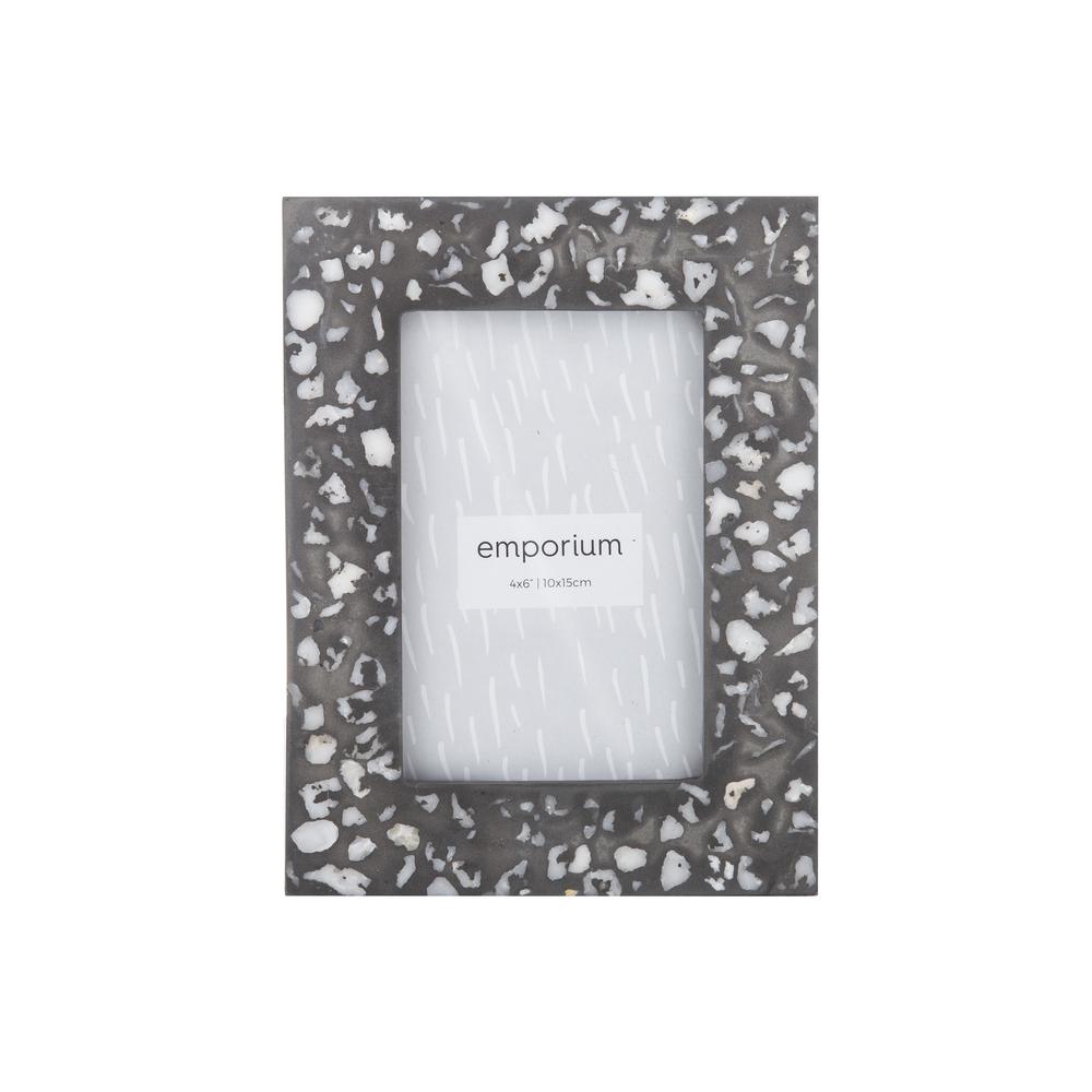 Emporium Letta Photo Frame (Black Terrazzo) 4x6 Inch Buy online at The Nile