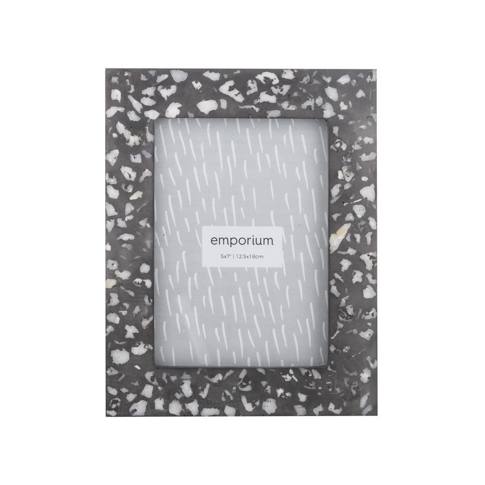 Emporium Letta Photo Frame (Black Terrazzo) 5x7 Inch Buy online at