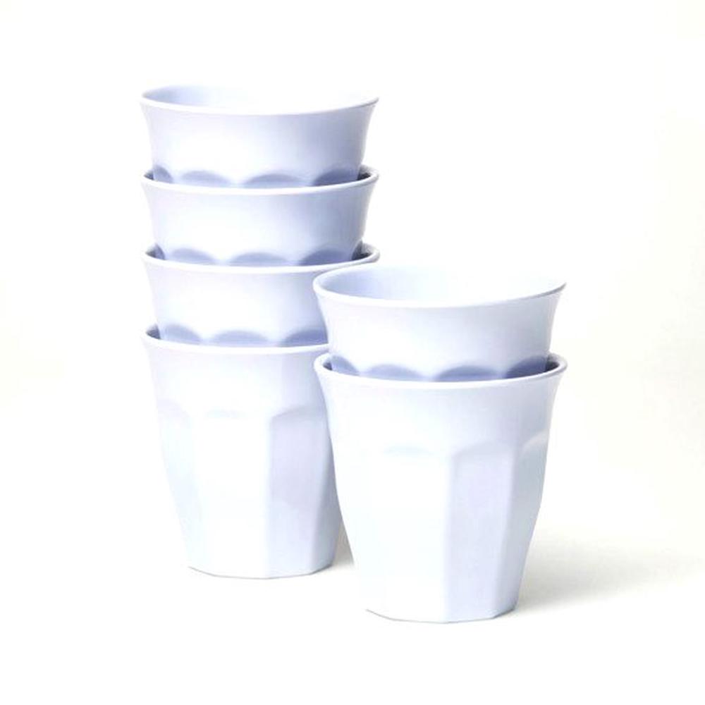 Barel Designs Classic Melamine Tumbler Set (White) 260mL Buy online