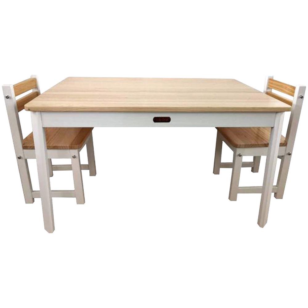 Table & Chairs Set, Rectangular (White), 9346460003436