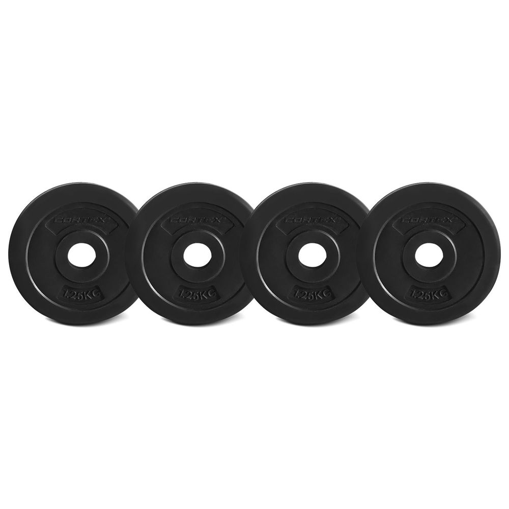 Cortex EnduraShell 25mm Standard Plates Set of 4 - 1.25kg by Cortex - ISBN: 9347166057556