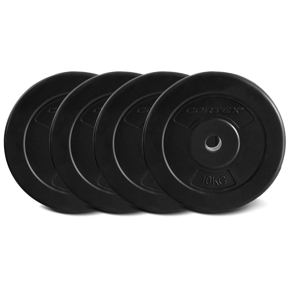 Cortex EnduraShell 25mm Standard Plates Set of 4 - 10kg by Cortex - ISBN: 9347166058300