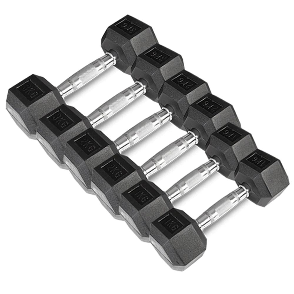 Cortex Hex Dumbbell Set - 1kg to 3kg by Cortex - ISBN: 9347166061751