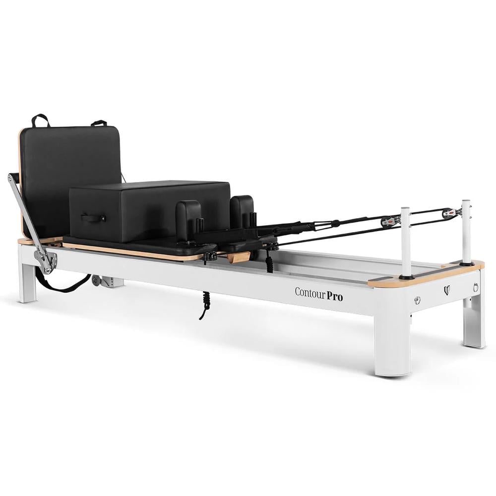 Lifespan Fitness Contour Pro Studio Aluminium Reformer Pilates Bed Set by Lifespan Fitness - ISBN: 9347166074713