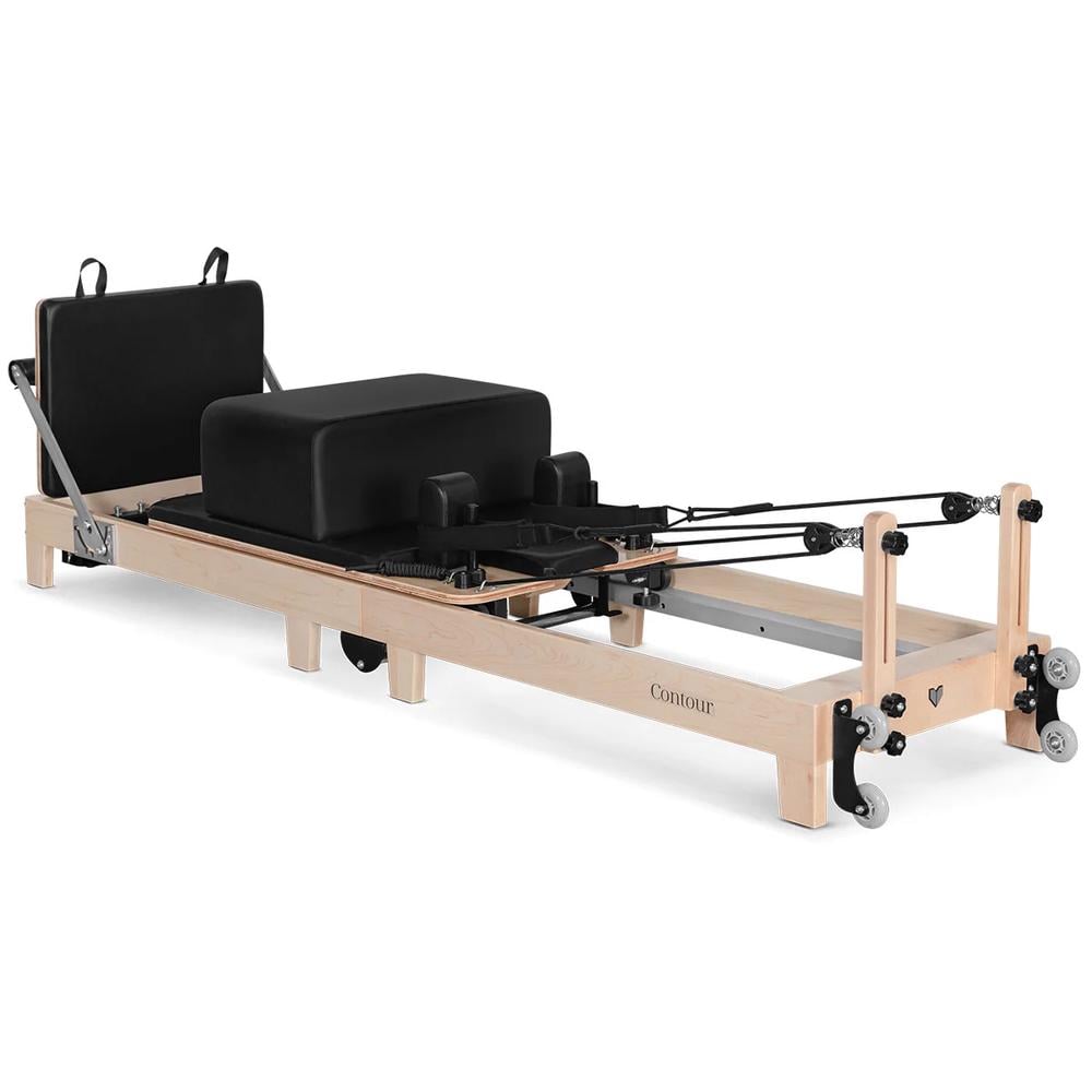 Lifespan Fitness Contour 2 Folding Wood Pilates Reformer Set by Lifespan Fitness - ISBN: 9347166076045