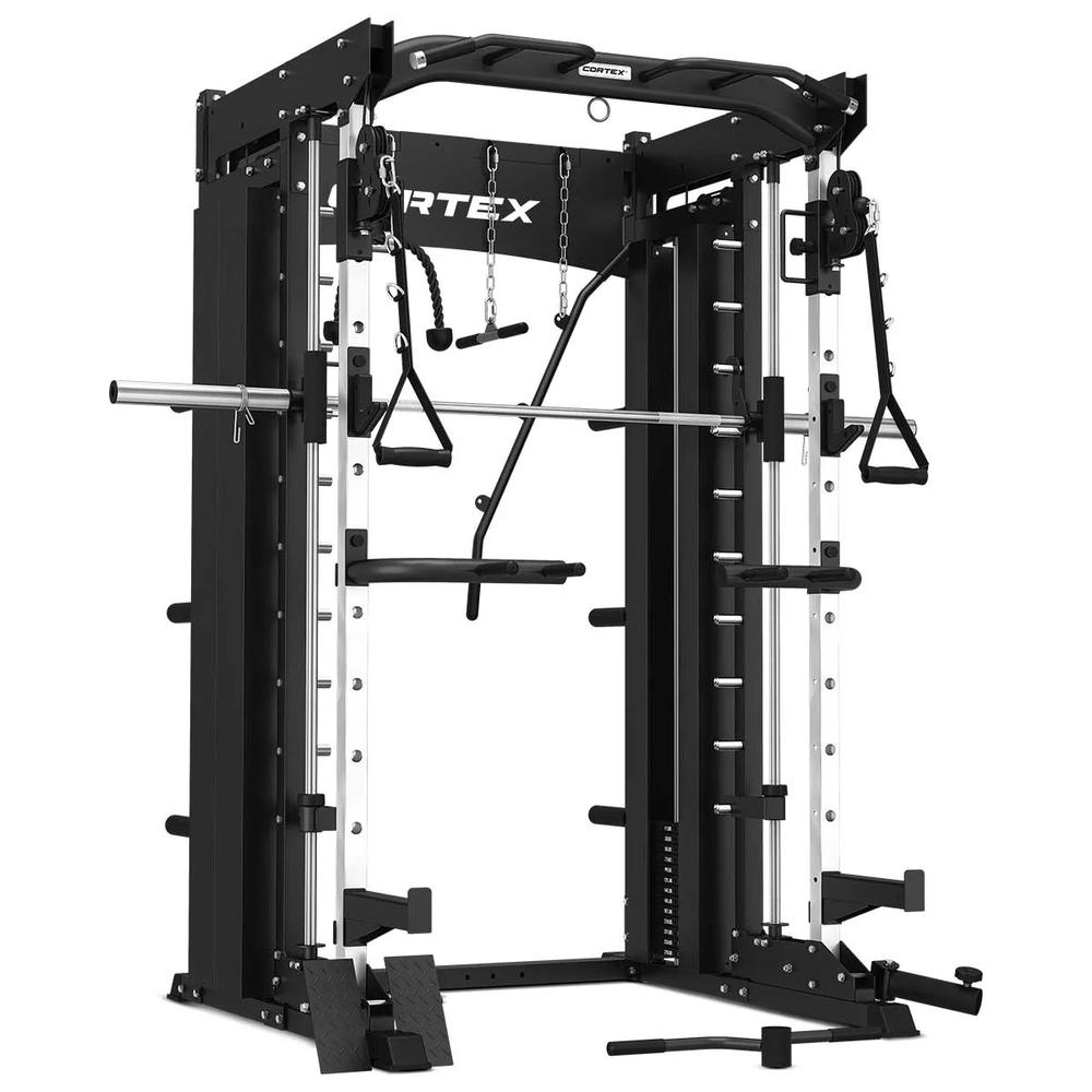 Cortex SM26 Multi Gym (Dual Stack Functional Trainer, Smith Machine, Half Rack) by Cortex - ISBN: 9347166076113