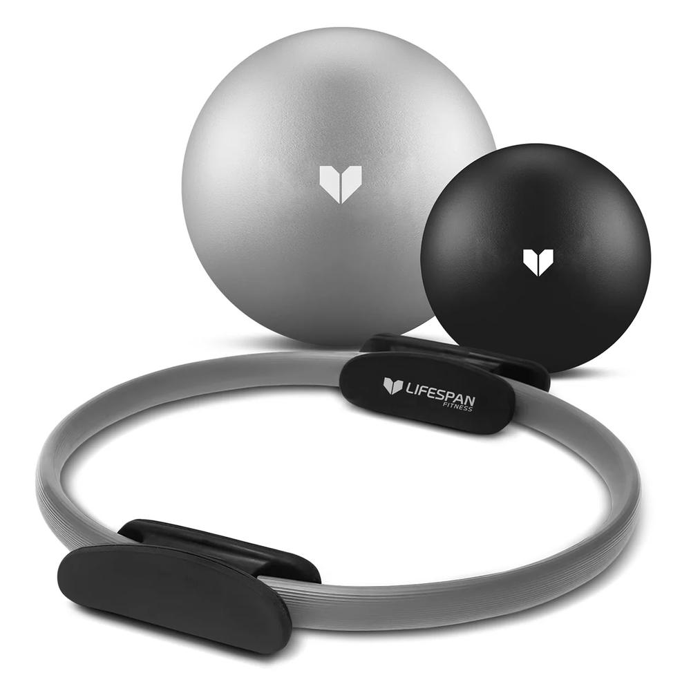 Lifespan Fitness Pilates Essentials Set - Pilates Ring with Small and Medium Pilates Ball by Lifespan Fitness - ISBN: 9347166076120