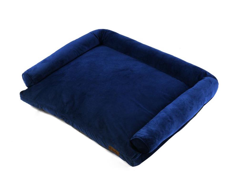 Charlie's Pet Corduroy Pet Sofa Bed (Navy) - Large, 9347563006195