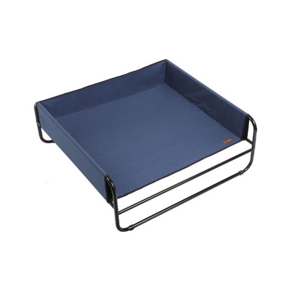 Charlie's Pet High Walled Outdoor Trampoline Pet Bed Cot (Blue