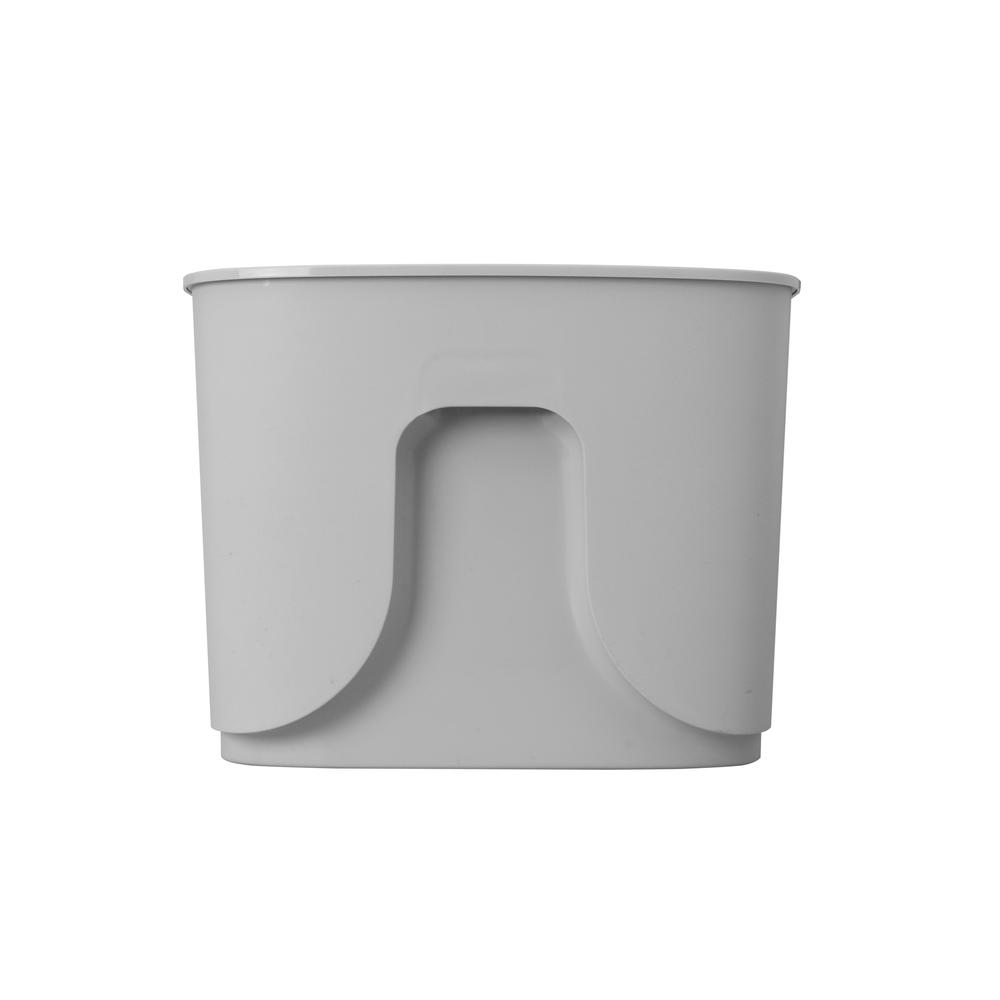 Gourmet Kitchen Wall Mounted Rubbish Bin (Grey) Buy online at Well Cooked