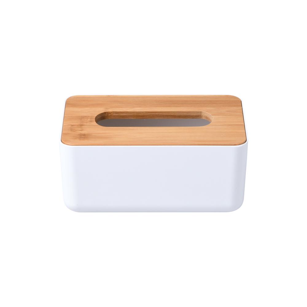 TAKARA Natural Bamboo Tissue Box (White) - Small | Buy online at The Nile