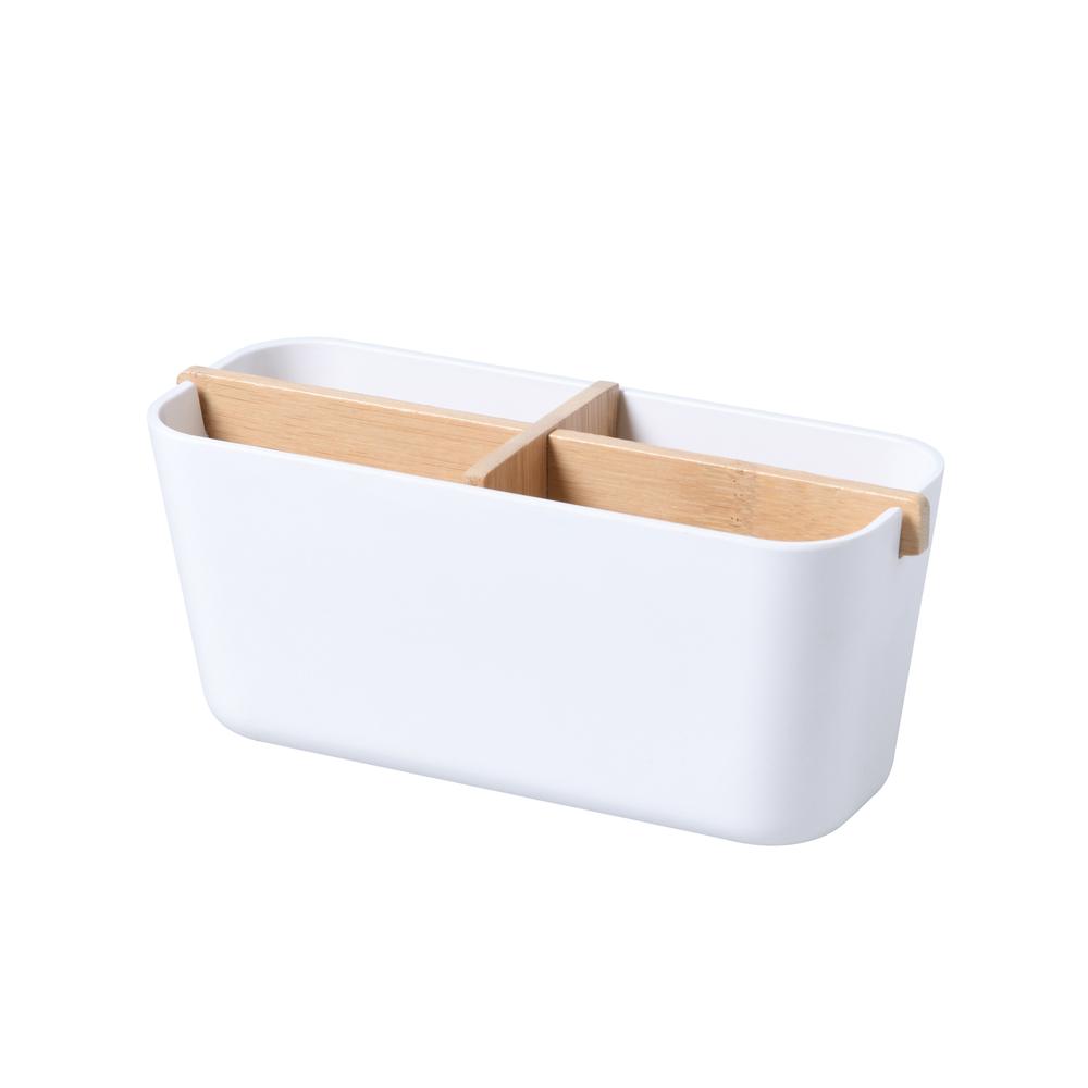 Bamboo Multi-Functional Organiser (White), 9347563008762