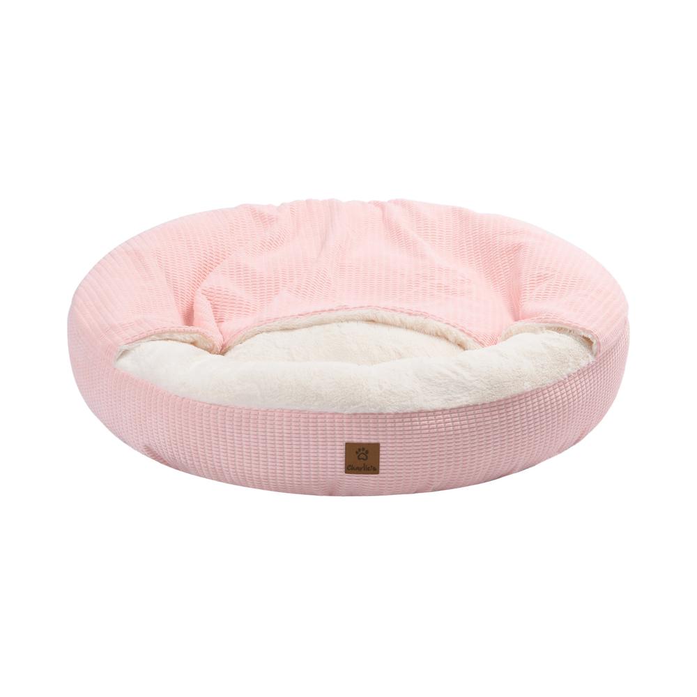 Charlie's Pet Cushioned Hooded Nest (Pink) Large Buy online at The Nile