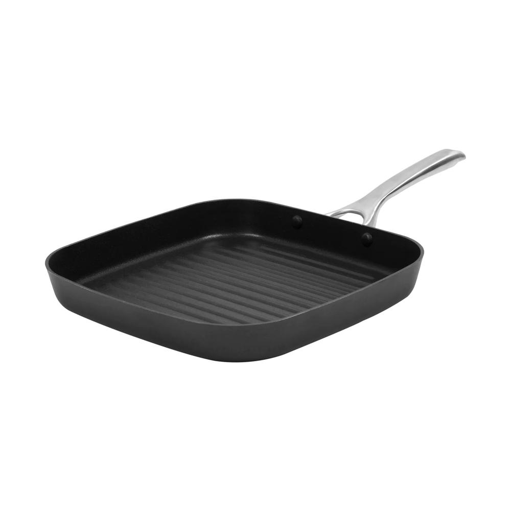 Gourmet Kitchen Meteore Non-Stick Square Grill Pan - 28cm, 9347563012882