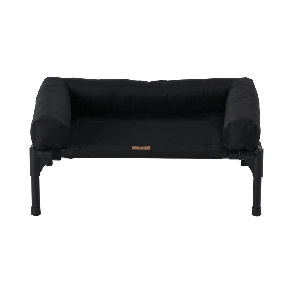 Charlie's Pet Trampoline Bolster Sofa Bed (Black) - Large, 9347563013254
