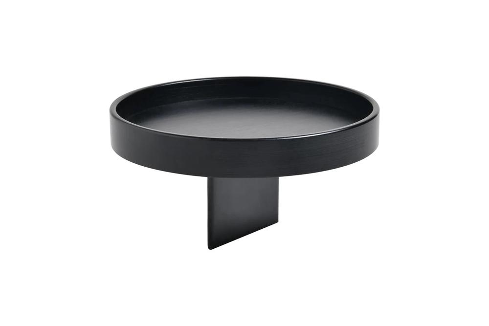 Sherwood Sofit Bamboo Sofa Tray Table (Black), 9347563022058