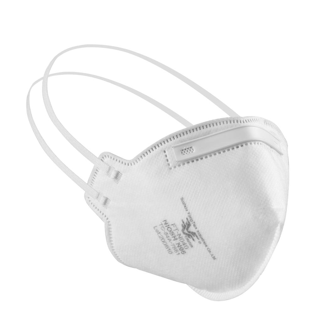 Virafree N95 FT-NO40 Disposable Face Mask Respirator Protective Masks, 20 Pieces, 9347563025257