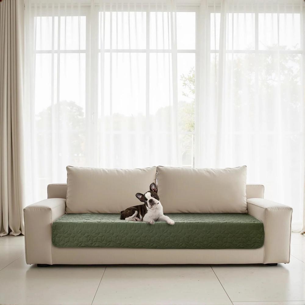 Charlie's Pet Charlie's Sofur Waterproof Dog Couch and Bed Protector (Olive) - 132x208cm, 9347563026537
