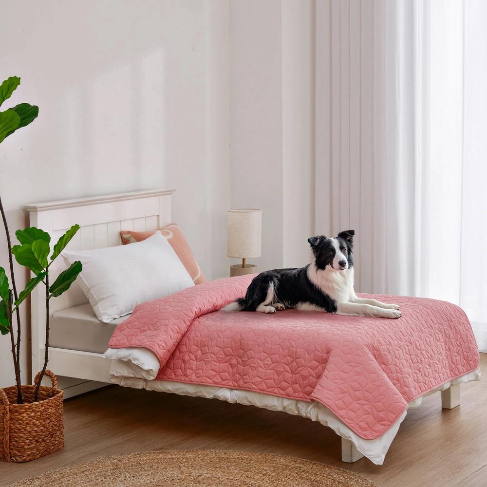Charlie's Pet Charlie's Sofur Waterproof Dog Couch and Bed Protector (Pink) - 208x305cm, 9347563026667