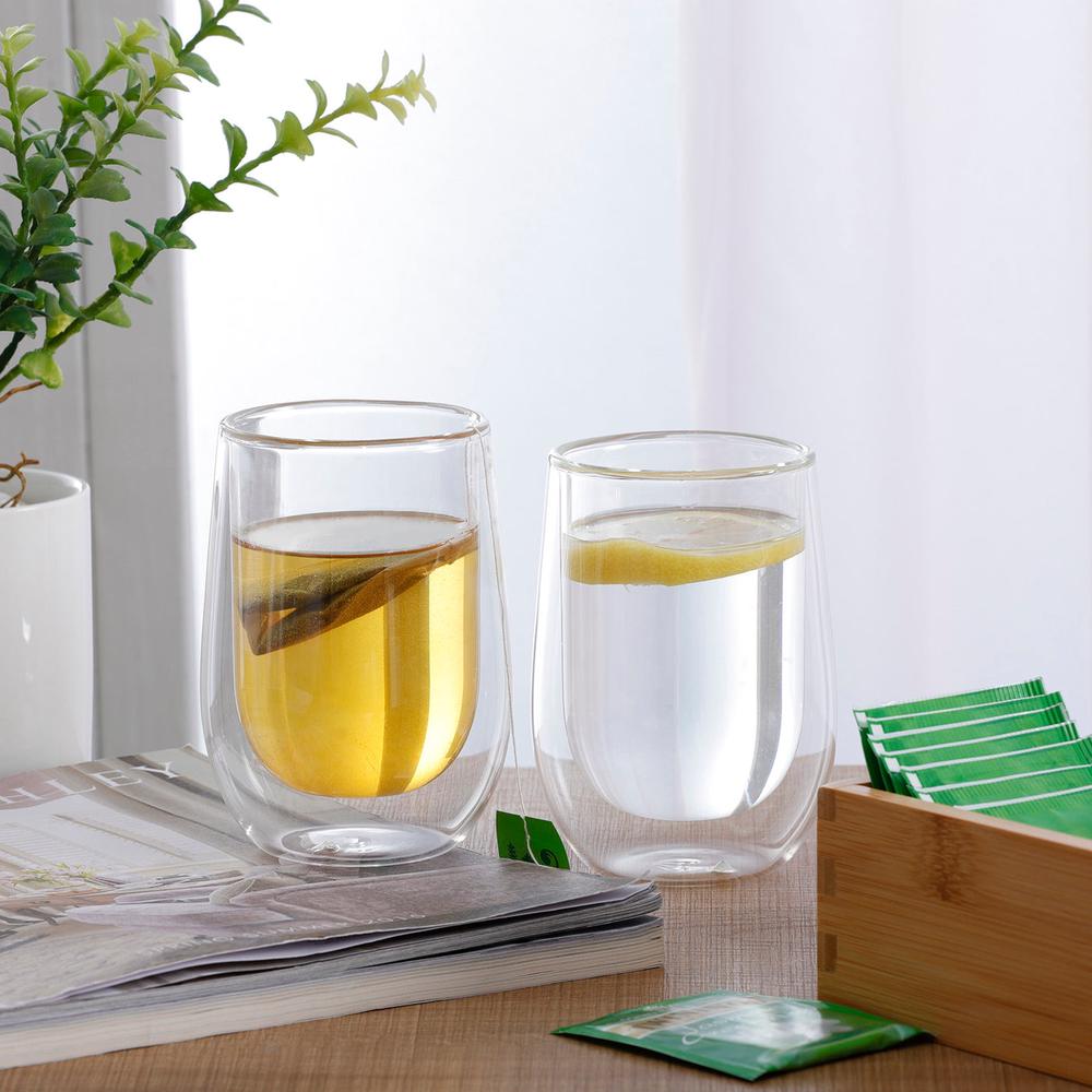 Sherwood Double Wall Coffee Glass, Set of 6 - 290mL, 9347563029576