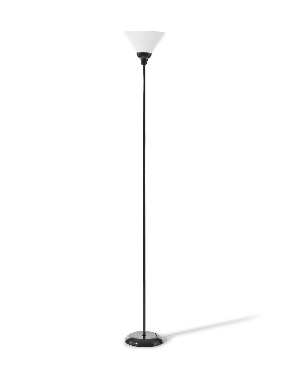 Sherwood Lighting Free Standing Uplighter Floor Lamp (Black/White ...