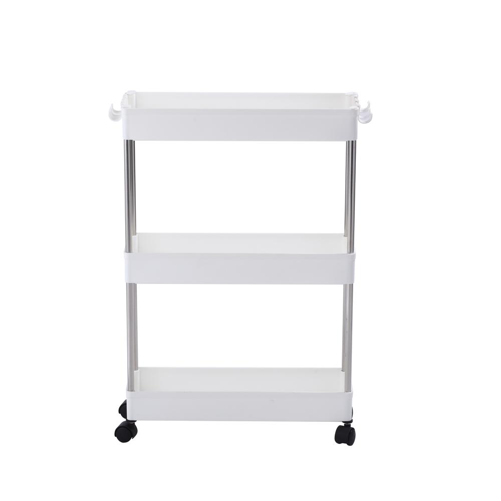 Sherwood 3 Tier Storage Organiser (White), 9347563050693