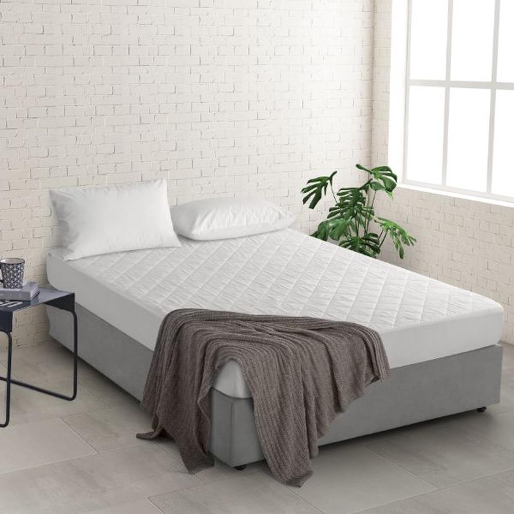 Bamboo Mattress Protector (White), 9347563070400