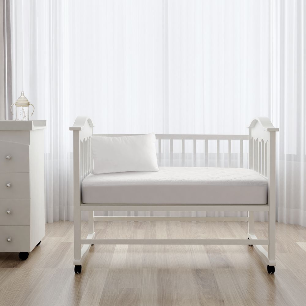 Natural Home Bamboo Mattress Protector (White) - Cot Size by Natural Home - ISBN: 9347563070431