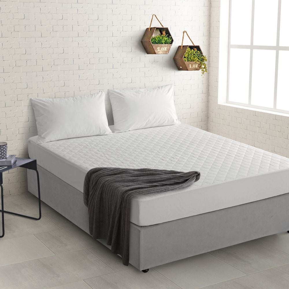Natural Home Cotton Mattress Protector (White) - Super King by Natural Home - ISBN: 9347563070516