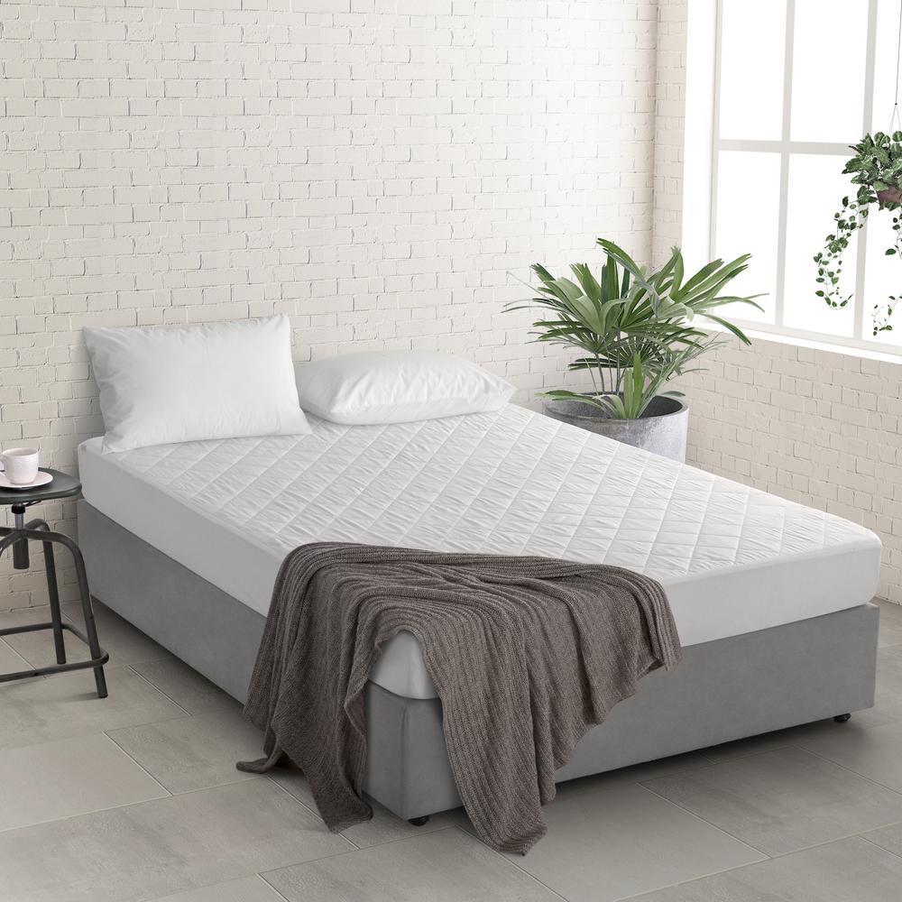 Natural Home Tencel Mattress Protector (White) Queen Buy online at