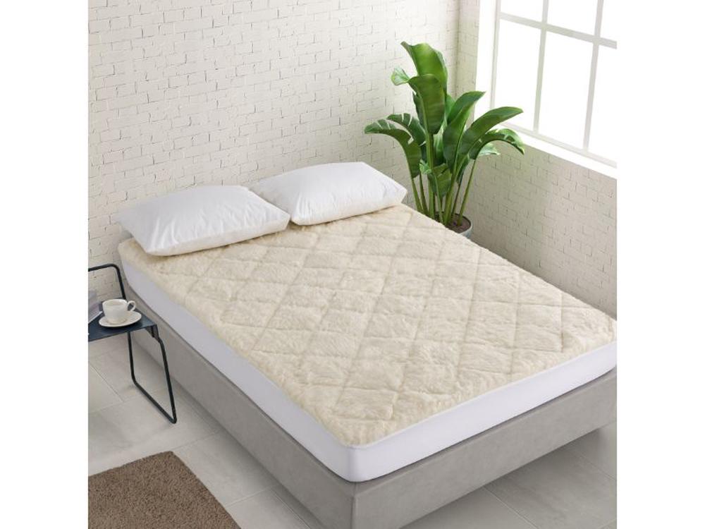 All Season Wool Reversible Underlay (White) - Long Single, 9347563071049