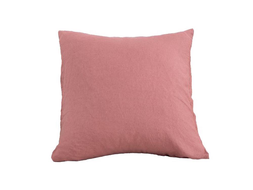 Natural Home 100 European Flax Linen Euro Pillowcase (Rose Gold) Buy