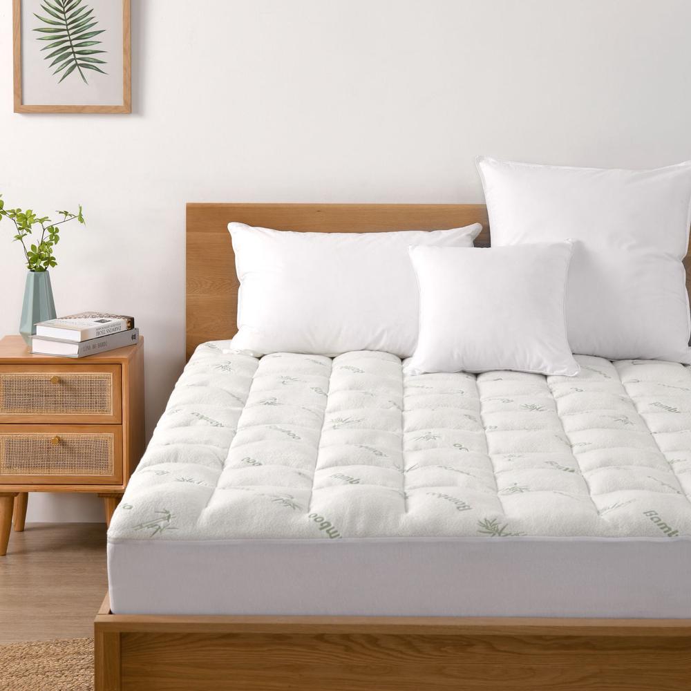 dreamaker bamboo mattress topper