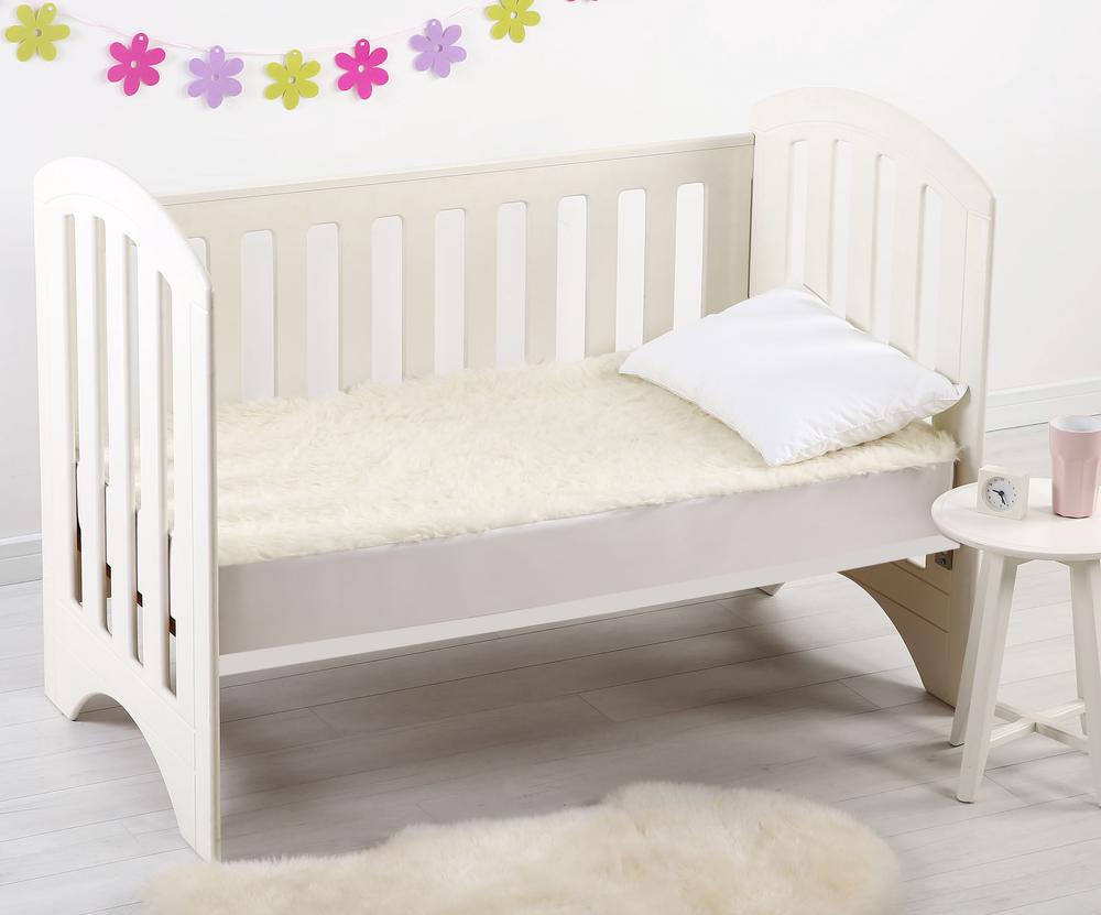 wool bassinet underlay