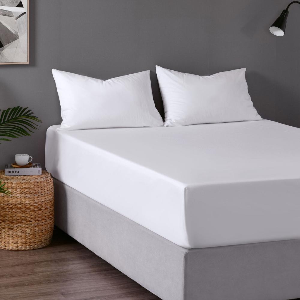 ESSN Commercial Top/Bottom Sheet (White) - Queen, 9347563097162