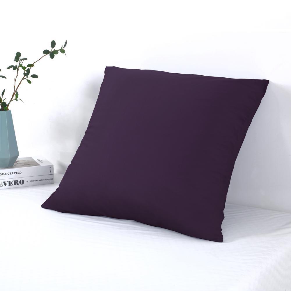 Dreamaker Plain Dyed Pillowcase (Purple) Euro Buy online at The Nile
