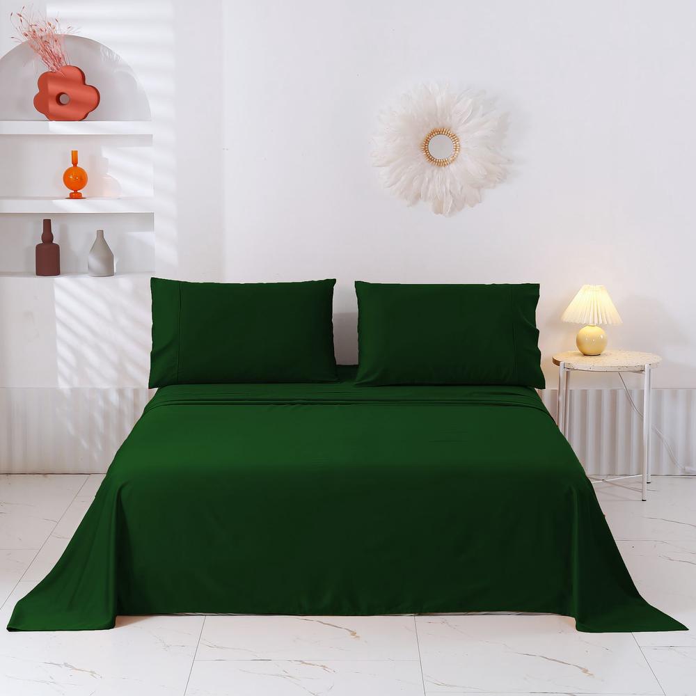 Serene Bamboo Cotton Sheet Set (Eden) - Single, 9347563117617