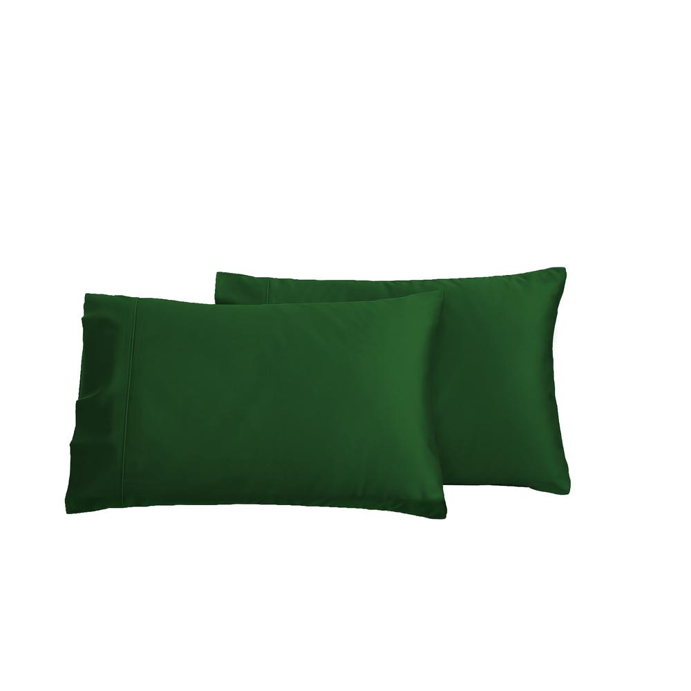 Serene Bamboo Cotton Pillowcases, Twin Pack (Eden) - King, 9347563117679