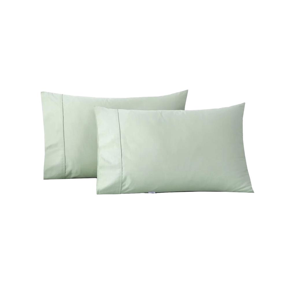 ESSN 500TC Cotton Sateen Pillowcase, 2 Pack (Sage) Standard Buy
