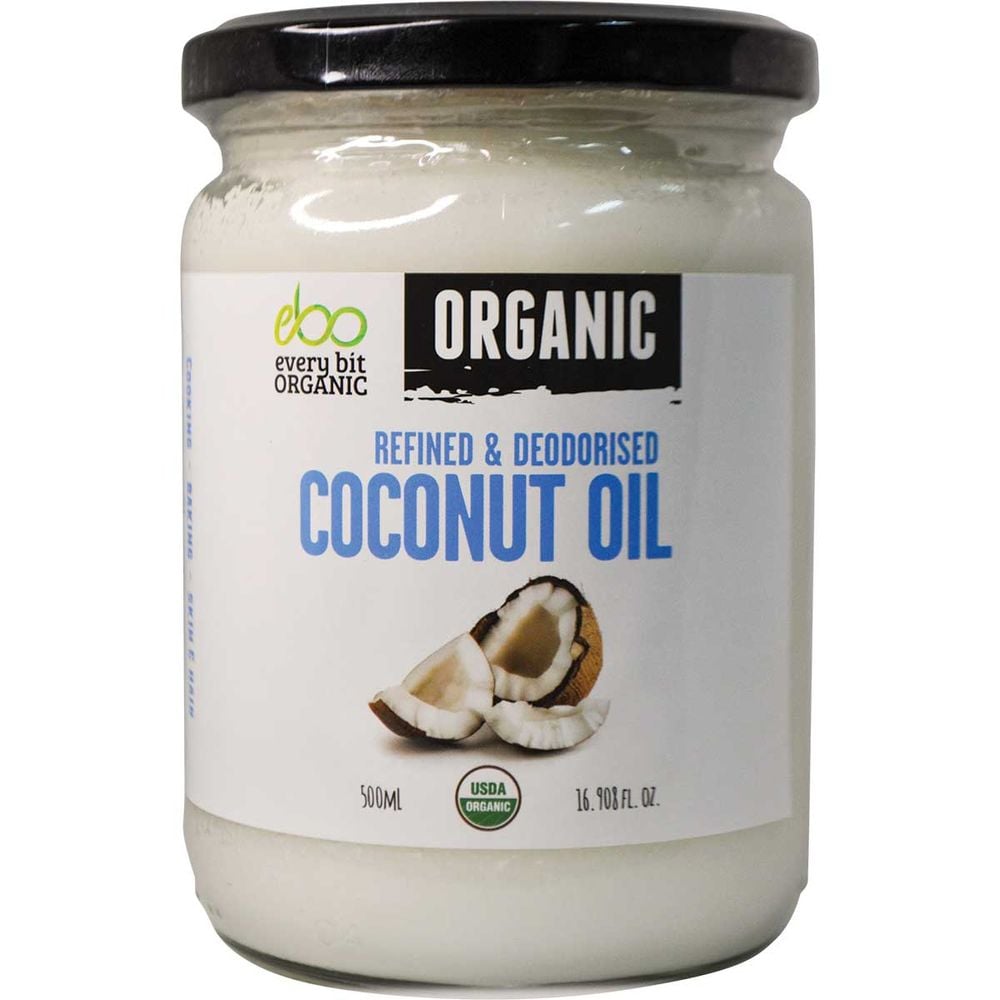 Every Bit Organic Coconut Oil Refined & Deodorised - 500mL by Every Bit Organic - ISBN: 9348082000091