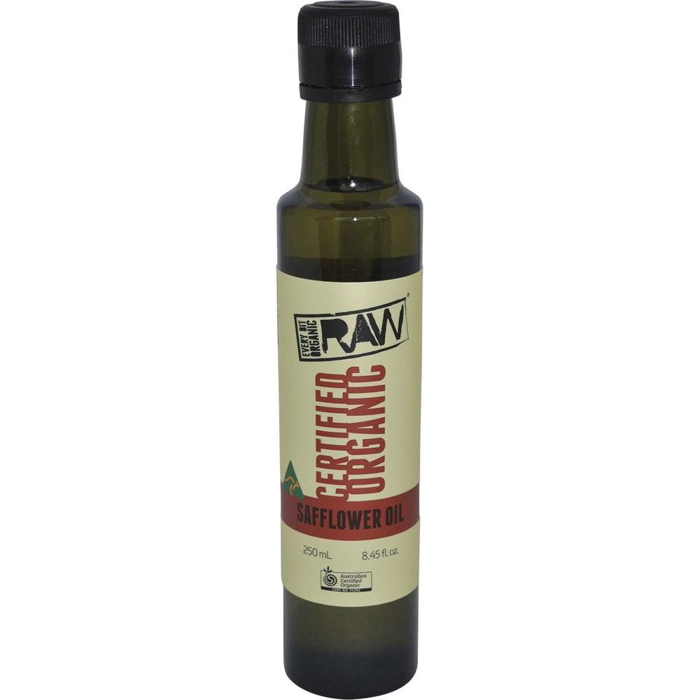 Safflower Oil Cold Pressed - Unrefined - 250mL, 9348082000428