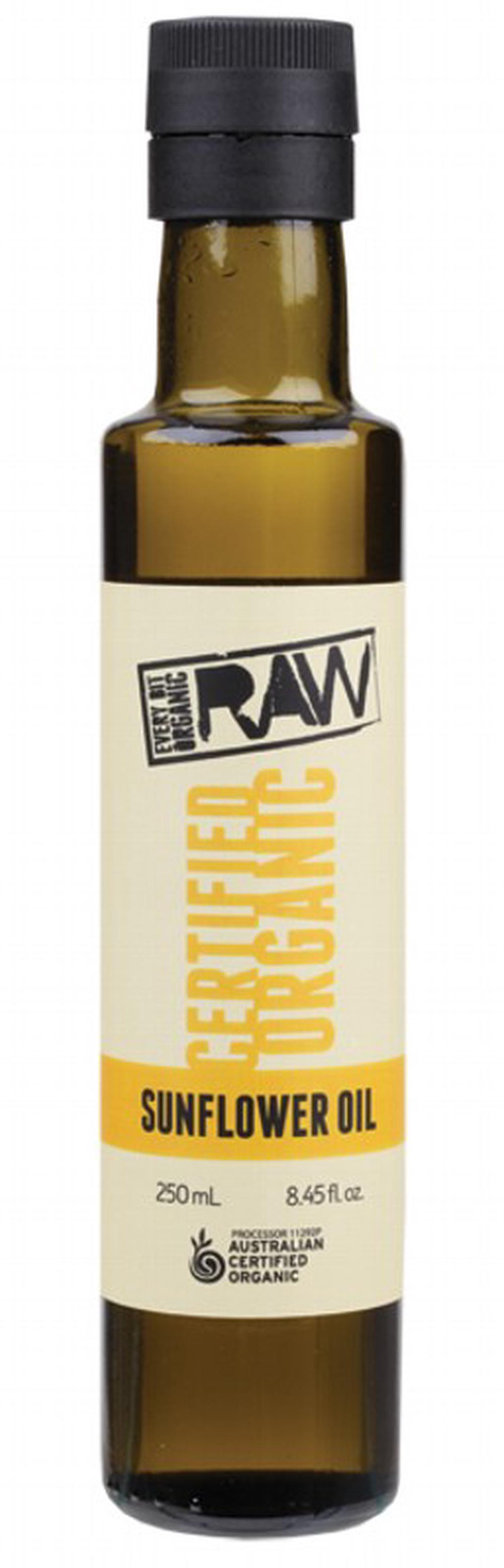 Sunflower Oil Unrefined - 250mL, 9348082000626