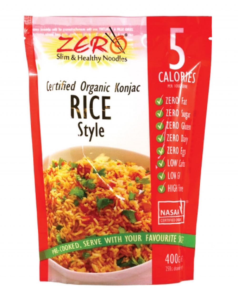 Organic Konjac Rice - 400g, 9348100000003