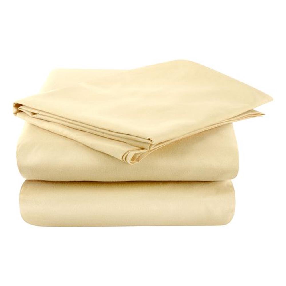 Royal Comfort Bamboo Blend Sheet Sets 1000TC (Ivory) Double Buy online at The Nile