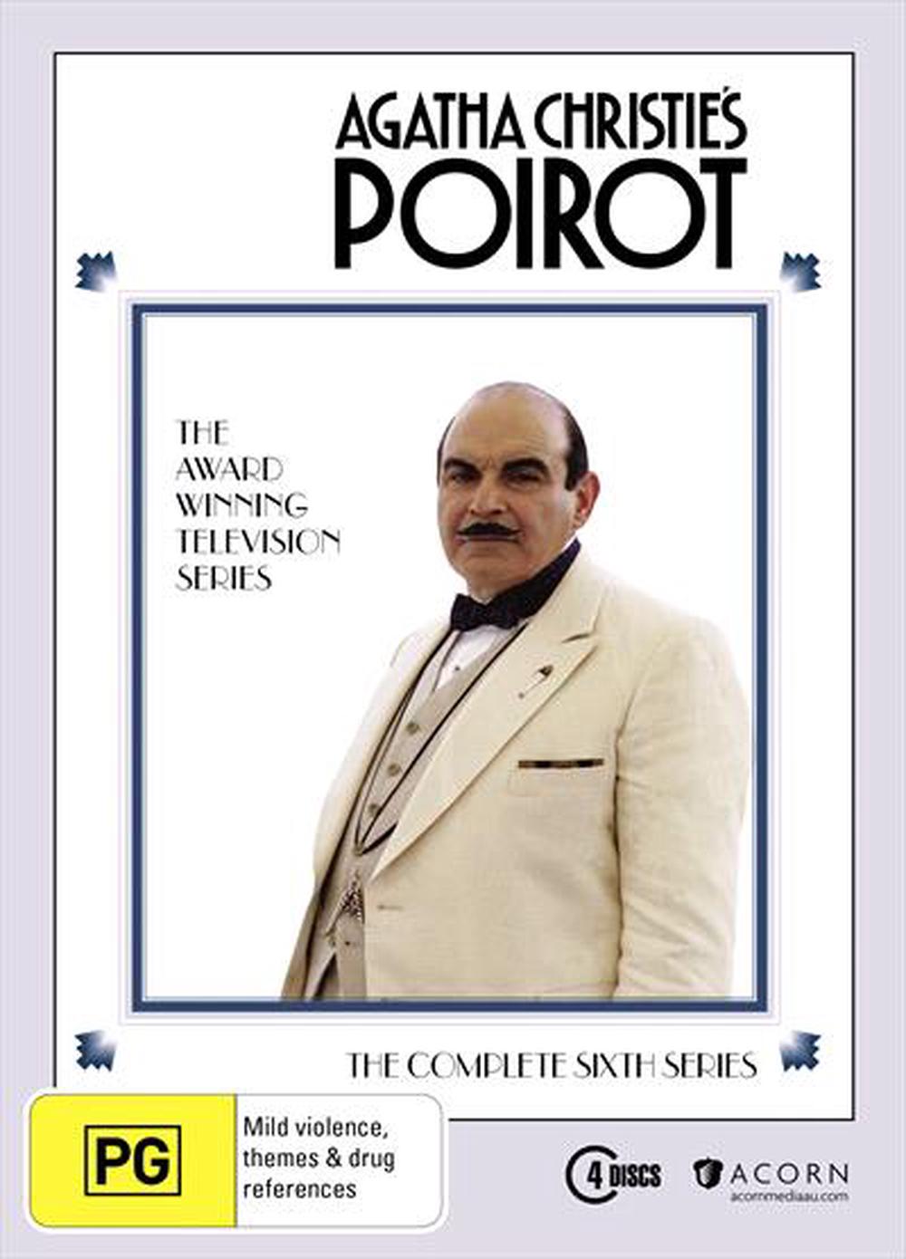 Agatha Christie - Poirot : Series 6, DVD | Buy online at The